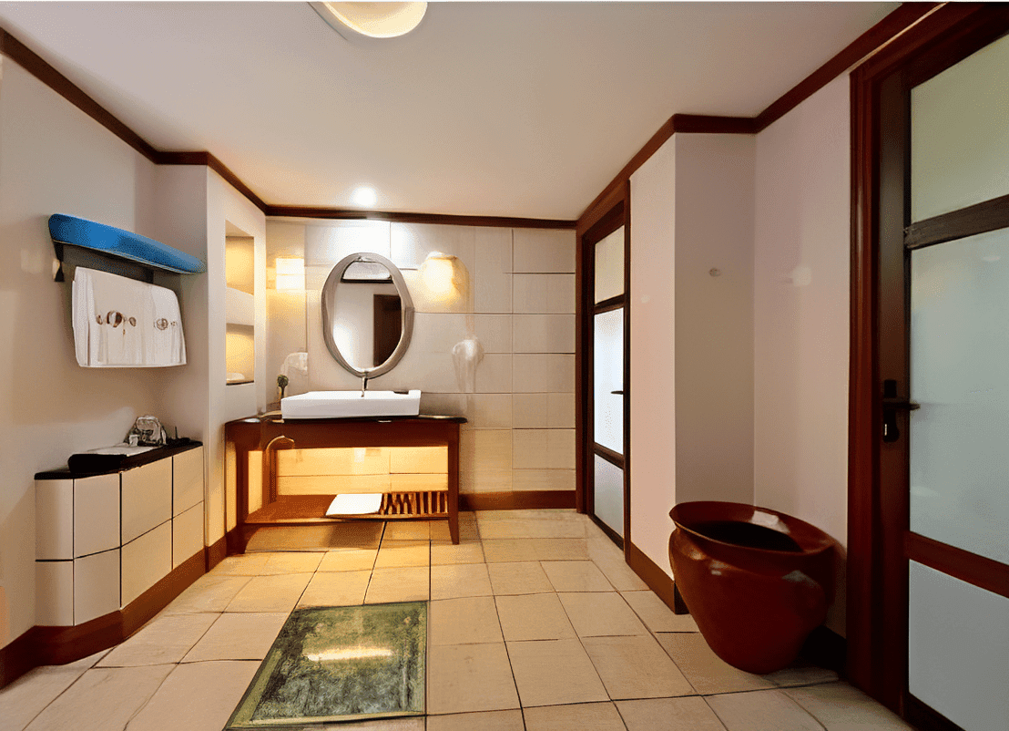 2025 波德申酒店推荐 Grand Lexis Garden Pool Villa 浴室