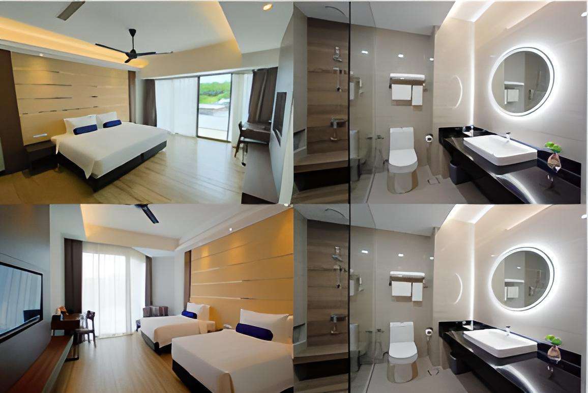 2025 波德申酒店推荐 Pacific Regency Beach Resort Port Dickson Deluxe King City View 房型